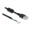 DeLOCK Cable de conexión USB 2.0 para módulos de cámara de 4 pines V7 1,5 m