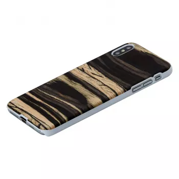 Funda para smartphone man and wood para iPhone XS Max – White Ebony Finish