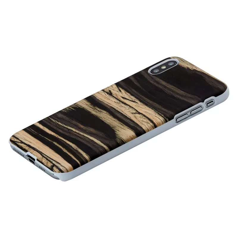 Funda para smartphone man and wood para iPhone XS Max – White Ebony Finish