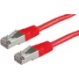 Latiguillo ROLINE S/FTP (PiMF) Cat.6 rojo 10,0 m
