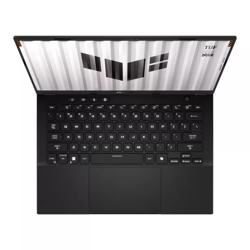 Portátil ASUS FA401UH-RG018 — 14 inch WQXGA IPS 165Hz, AMD Ryzen 7 260 (8c/16t, hasta 5,1 GHz), RTX 5050 8GB, 16GB LPDDR5x, 512GB SSD PCIe 4.0, 73Wh