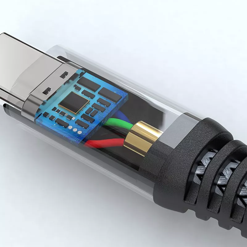 4smarts PremiumCord - cable USB - USB-C (M) a USB-C (M) - USB 2.0 - 20 V - 5 A - 1,5 m - alimentación USB (100 W) - Negro