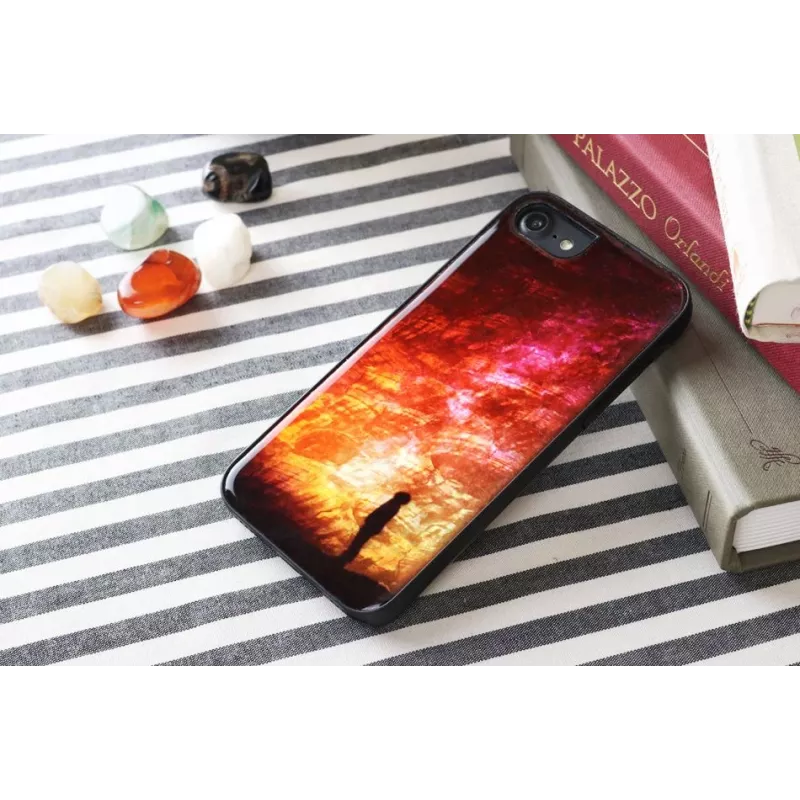 Funda protectora iKins para Apple iPhone 8/7 — starry night negro