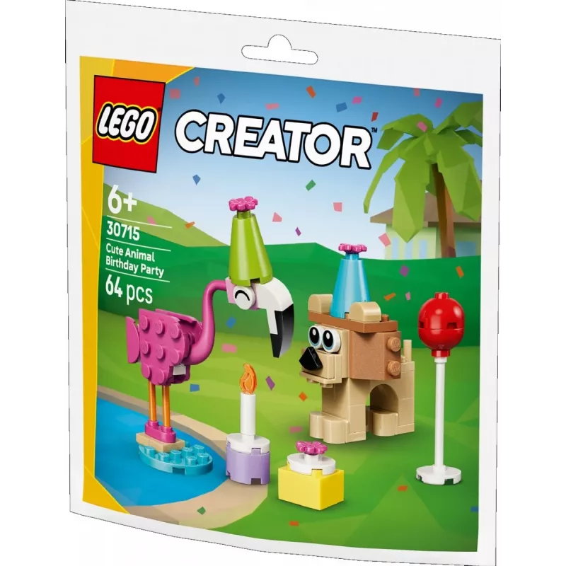 Creator Blocks 30715 Fiesta de cumpleaños de animales dulces