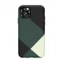 Funda protectora Devia para iPhone 11 Pro Max – verde diseño simple