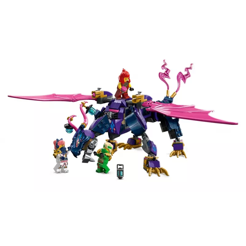 Juguete de construcción LEGO NINJAGO 71842 Rontu el dragón maestro — 381 piezas, 4 minifiguras, modelo de exposición 130 mm