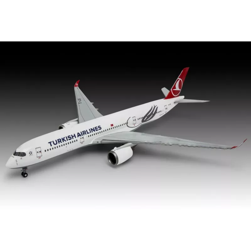 Avión de plástico a escala REVELL Airbus A350-900 Turkish Airlines Escala 1/144