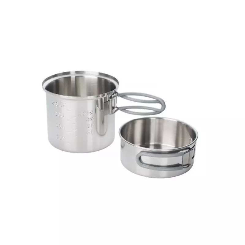 Olla de acero inoxidable ESBIT 1 L acero inoxidable