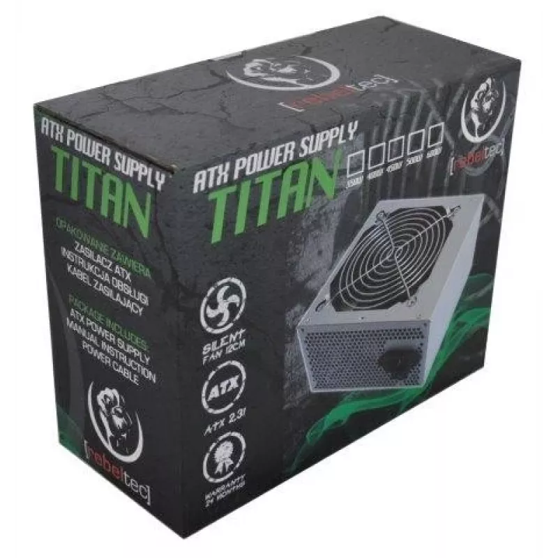 Fuente de alimentación ATX v2.31 TITAN 500W