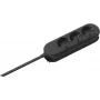 Cable de extensión de corriente Bachmann 387.172 5 m 3 tomas de corriente AC negro
