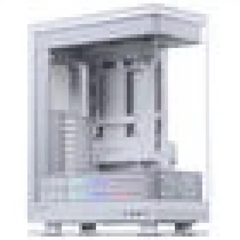 Caja de PC PHANTEKS Evolv X2 Matrix, torre Midi, E-ATX, cristal templado, Matrix LED – blanca