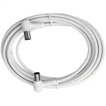 Axing BAK 153-00 Cable coaxial Blanco