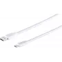 Cable USB S/CONN 13-31026 USB 3.2 Gen 1 1 m USB A USB C blanco