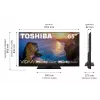 Televisor Toshiba 65UV3463DG 65 pulgadas 4K Ultra HD DLED 3840 x 2160