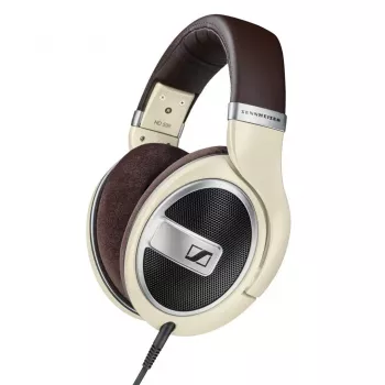 Auriculares Sennheiser HD 599 — con cable, circumaurales, 50 Ω, 12–38500 Hz, cable de 1,2 m, marfil