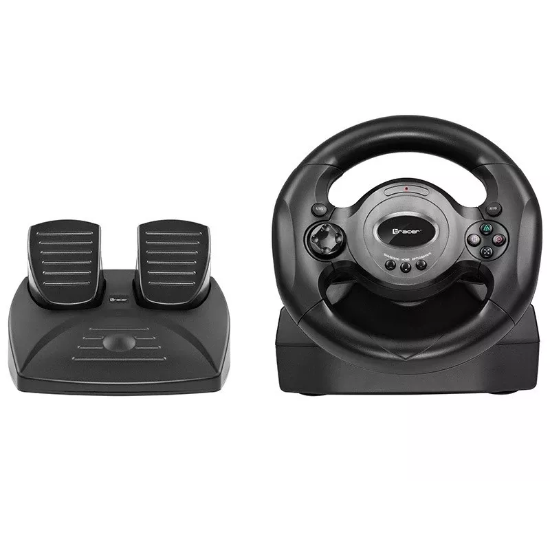 Volante Tracer Rayder 4 en 1 negro PC, PlayStation 4, PlayStation 3, Xbox One