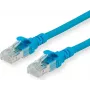 Roline - Cable de red - RJ-45 (M) a RJ-45 (M) - 5 m - SFTP, PiMF - CAT 6 - libre de halógenos, moldeado, hilo flexible - azul