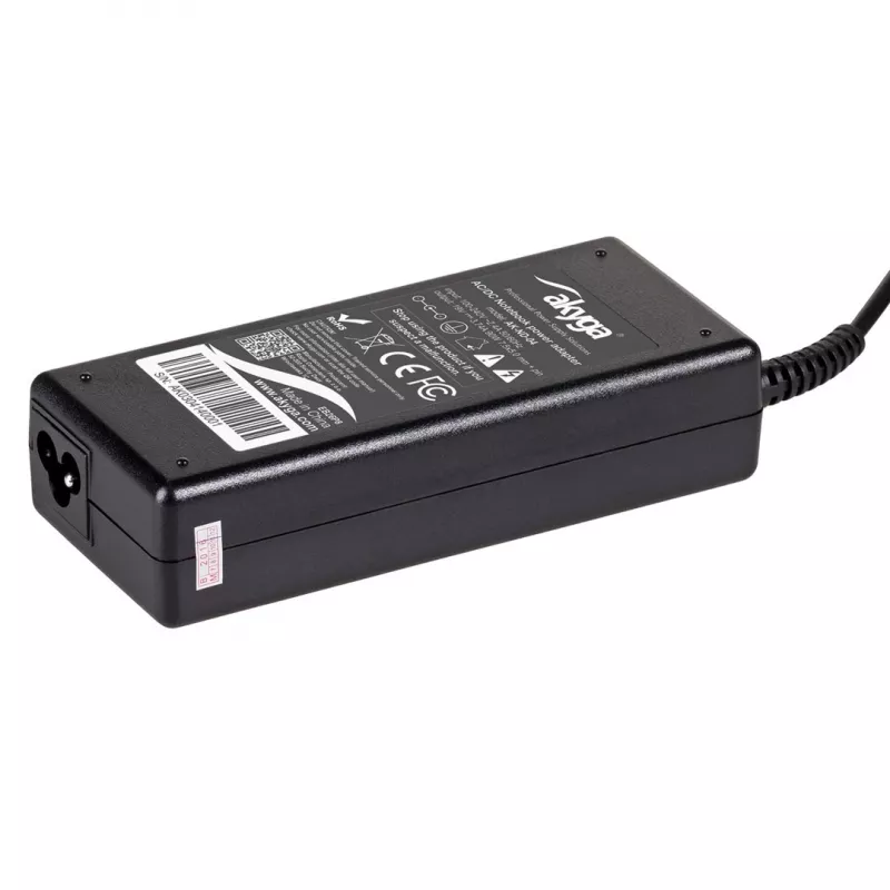 Fuente de alimentación para portátil Akyga AK-ND-04 19 V / 4,74 A, 90 W, conector 7,4 x 5,0 mm con pin, para HP