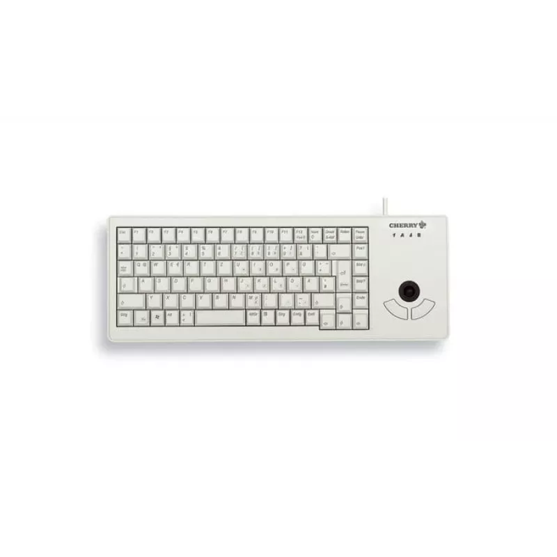 CHERRY XS Trackball teclado universal USB QWERTZ alemán gris