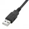 Auriculares MEDIA-TECH MT3573 con cable binaurales plegables con micrófono de diadema, cable de 1,9 m, USB, negro