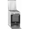 Placa de gas y horno eléctrico SIMFER 5405SERGG, acero inoxidable, 4 zonas, 50 cm