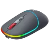 Ratón inalámbrico Canyon MW-22 2 en 1 RGB - gris - Bluetooth/RF - 1.600 dpi - recargable
