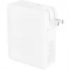 Cargador de pared 140W 4 puertos (3xC 1xA) enchufe UK, EU, US blanco