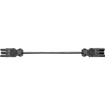 Cable de alimentación Bachmann 375.127 negro 1,5 m