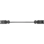 Cable de alimentación Bachmann 375.127 negro 1,5 m