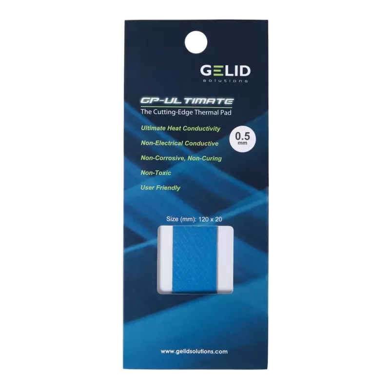 Almohadilla térmica Gelid Solutions TP-GP04-R-D densidad 3,2 g/cm³ ancho 120 mm