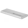 Transcend ESD240C - SSD - 480 GB - externo (portátil) - M.2 - USB 3.1 Gen 2 (conector USB-C) - Plata