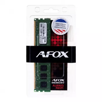 Memoria para sobremesa AFOX DDR3 8GB 1866MHz 240-Pin DIMM Unbuffered, CAS9, 1,5V