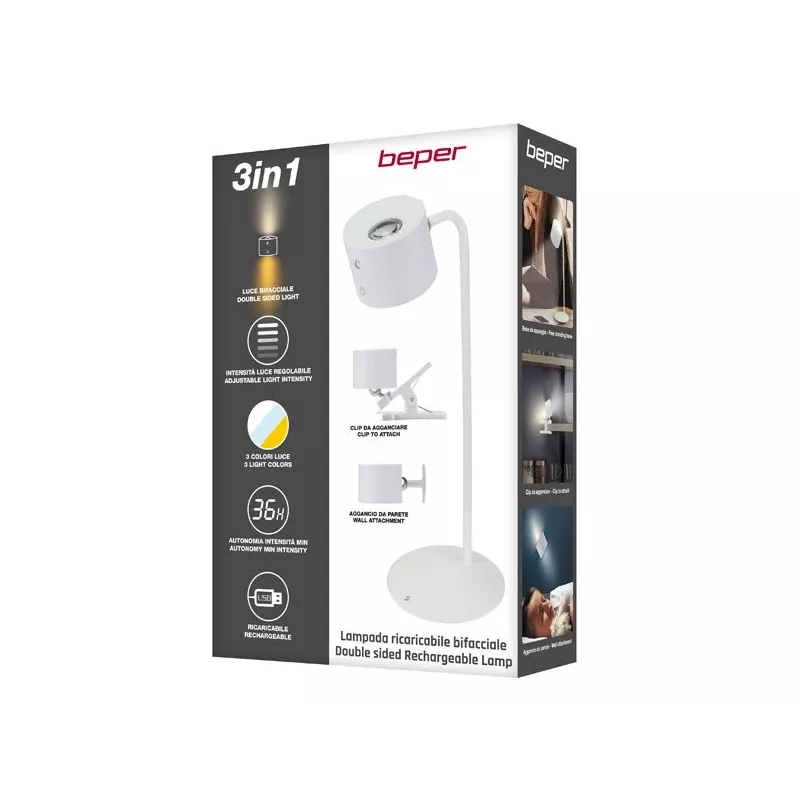 Vaporera eléctrica Beper P201UTP303, 3 niveles sin BPA, de sobremesa para cocinar alimentos