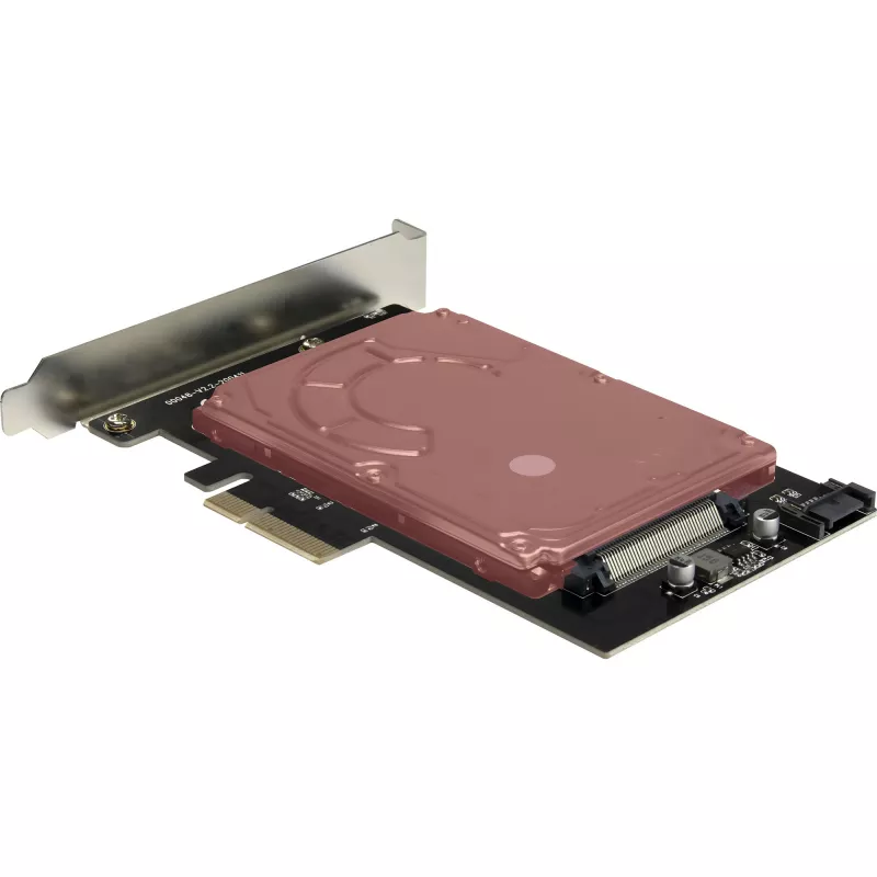Adaptador de CA INTER-TECH KT048 PCIe a SFF-8639 (U.2) – Modelo 88885561