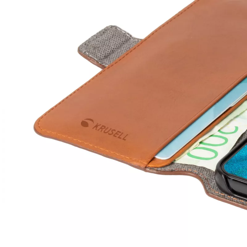 Funda tipo cartera Krusell Galaxy S22+ 16,8 cm Marrón