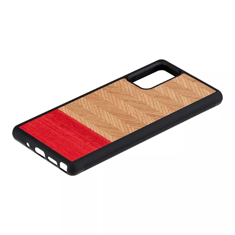 Funda para móvil Man and Wood Galaxy Note 20 Herringbone Azalea negro