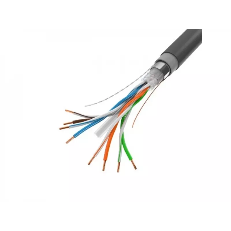 Cable de red Lanberg LCF6-30CU-0305-BK RJ45 Cat6 305 m negro