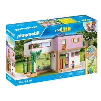 Set de figuras My Life 71607 Casa con jardín de invierno