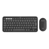Logitech Pebble 2 Combo for Mac teclado y ratón inalámbricos QWERTZ alemán grafito