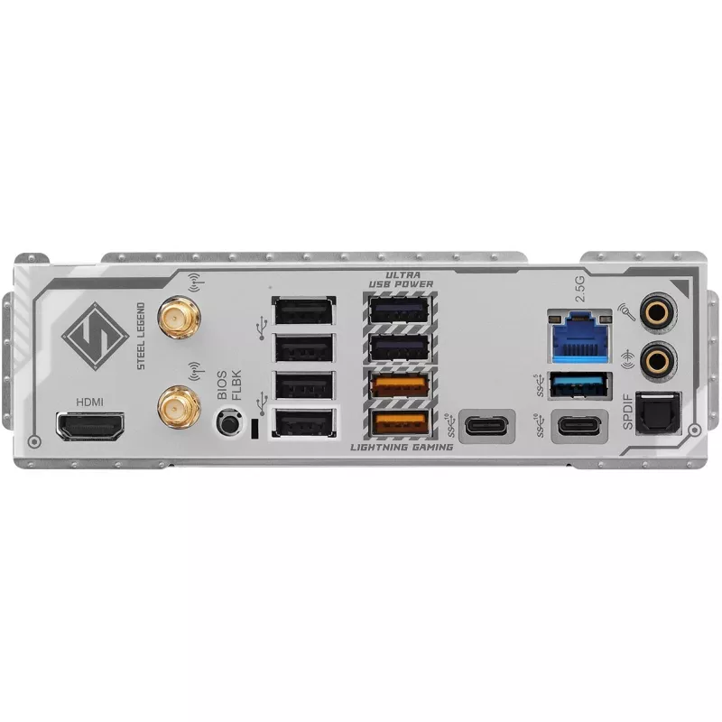 Placa base ASROCK B850 Steel Legend WiFi ATX — AMD B850, socket AM5, DDR5, 4x DIMM, 4x M.2, Wi-Fi 7, 2.5Gb LAN