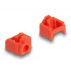Bloqueador de puertos DeLOCK 20928 RJ-45 rojo plástico 11 uds.
