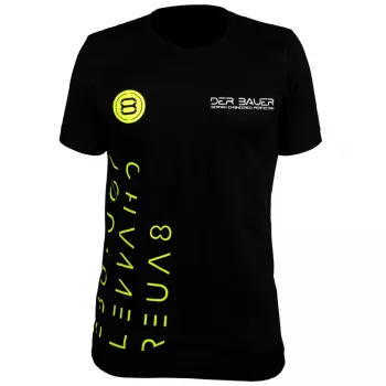 Camiseta der8auer YT-Design, talla M, mezcla de algodón ropa de ocio