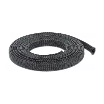 Funda de cable trenzada DeLOCK 18902 10 m x 12 mm negro