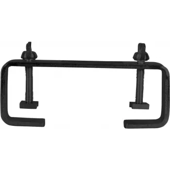Gancho en C EUROLITE TCH-50/20 negro para elevación de estructuras y rigging
