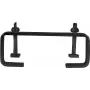 Gancho en C EUROLITE TCH-50/20 negro para elevación de estructuras y rigging