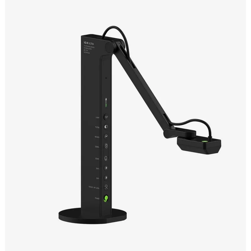 Cámara de documentos IPEVO VZ‑R ULTRA (13 MP, 25,4 / 3,06 mm CMOS, USB‑C, HDMI, Negra)