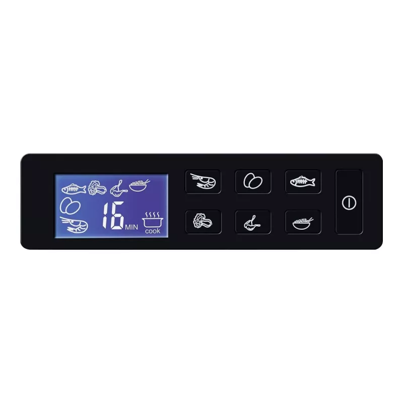 Vaporera STEBA DG 2 (1200 vatios, acero inoxidable / negro) (05.22.00)