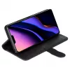 Funda cartera Krusell para Apple iPhone 12 Pro Max – negra, funda tipo folio con compartimento para tarjetas