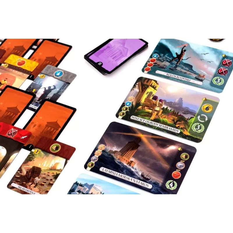 Juego de mesa 7 WONDERS OF THE WORLD – DUEL (VERSIÓN POLACA)
