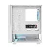 Caja de PC MODECOM BREEZE ARGB Flow MIDI, ATX, USB 3.0 ×2 + USB-C, blanca